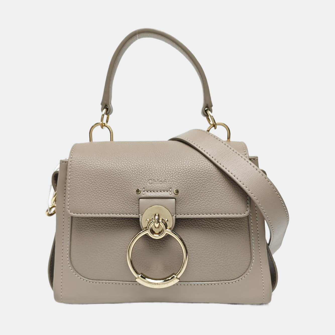 Tess Mini Calfskin Gray