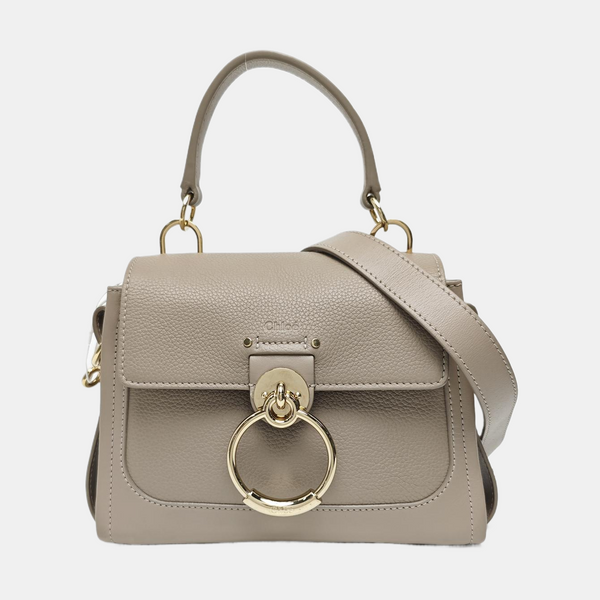 Tess Mini Calfskin Gray