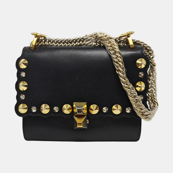 Kan I Mini Calfskin Black