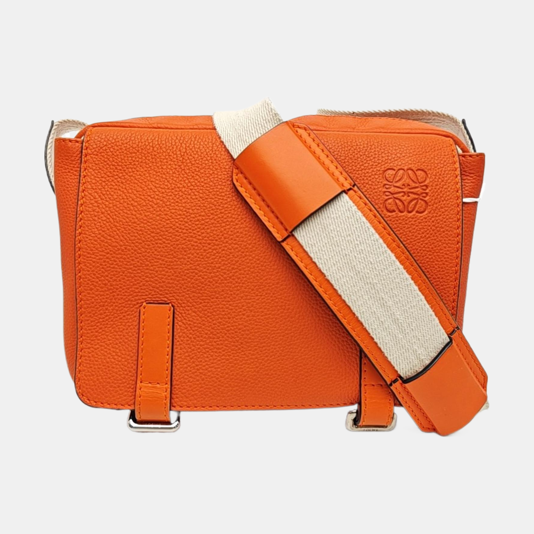 Military Extra Small Calfskin Orange