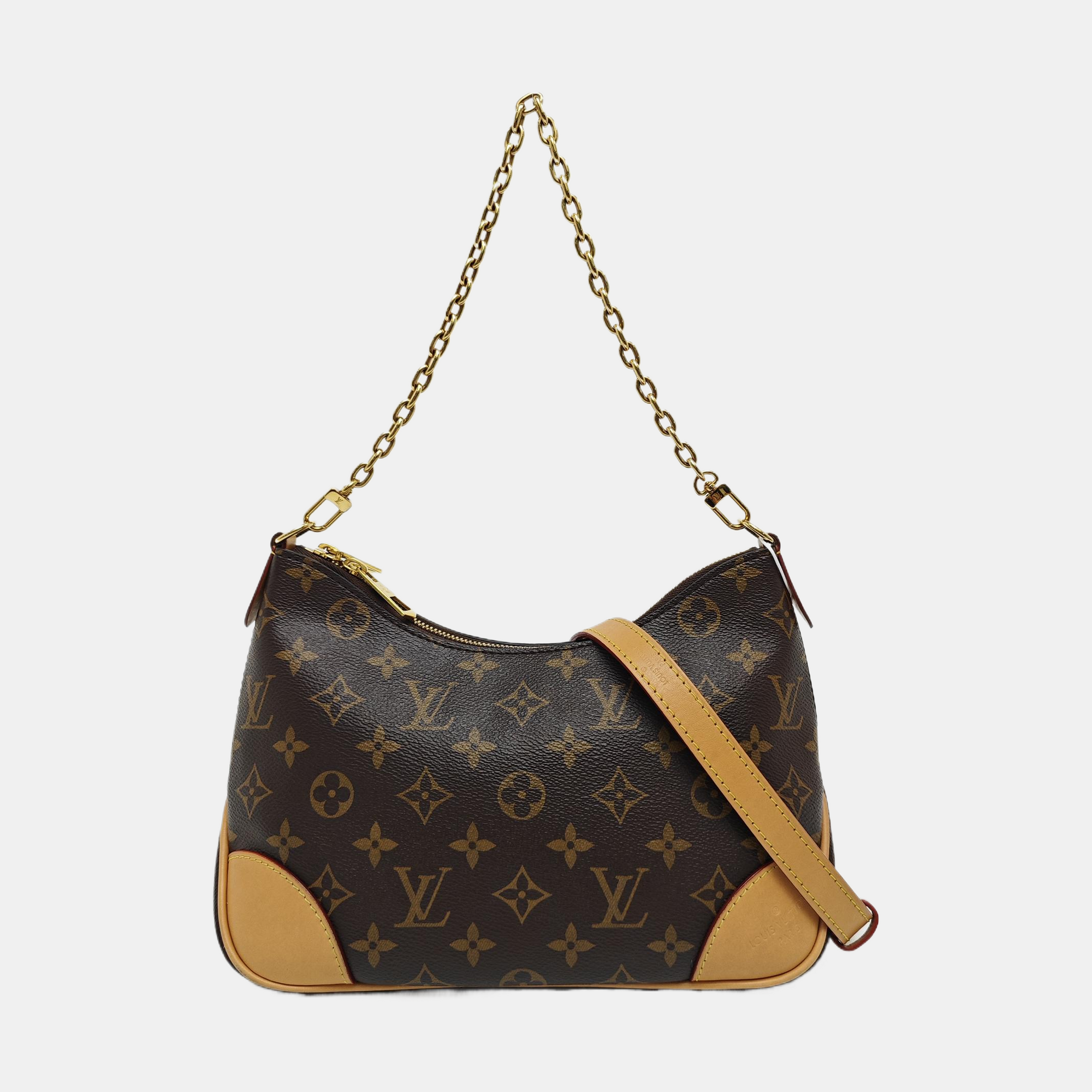 BOULOGNE Monogram Coated Canvas Brown