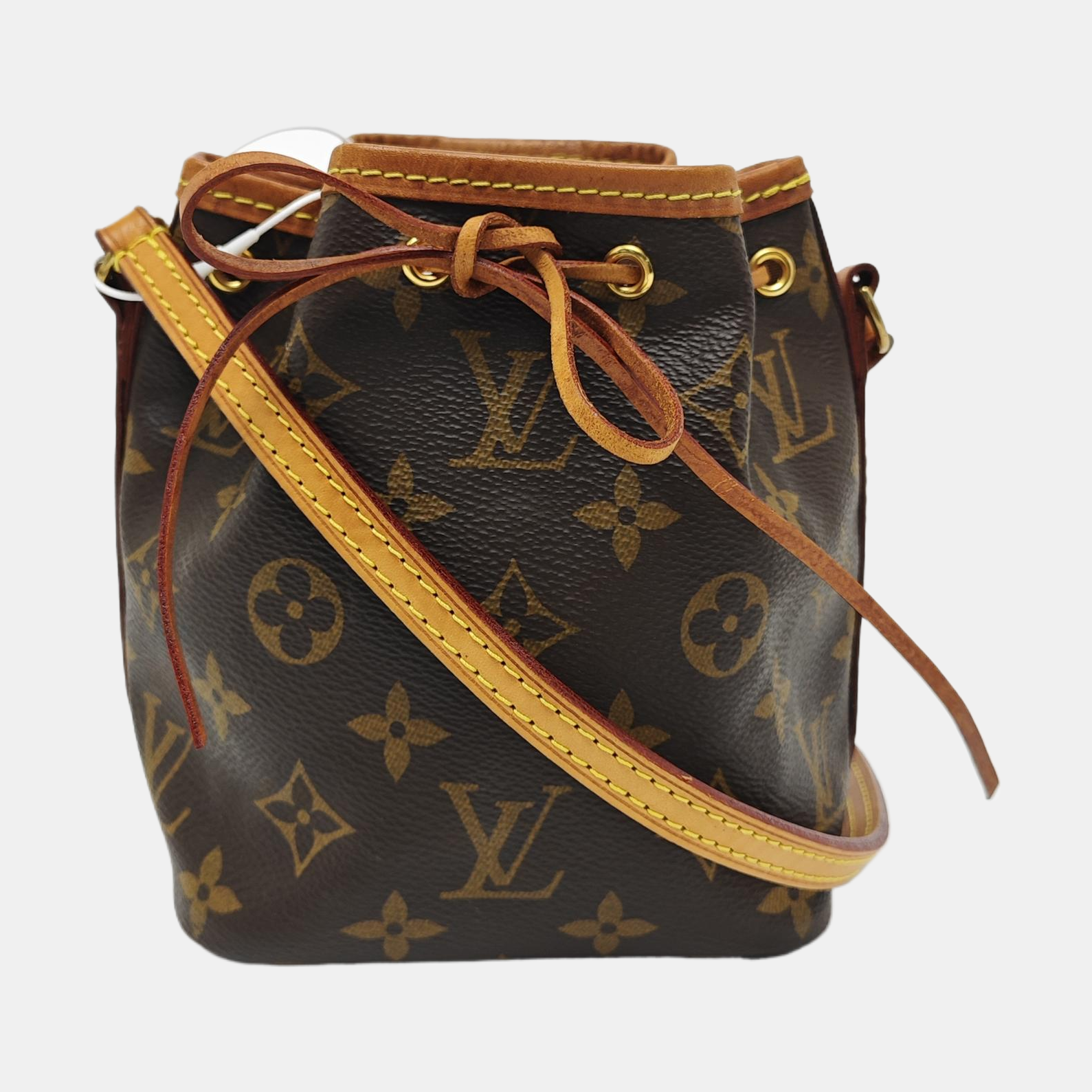 NÉONOÉ Nano Lona Revestida Monogram Marrón