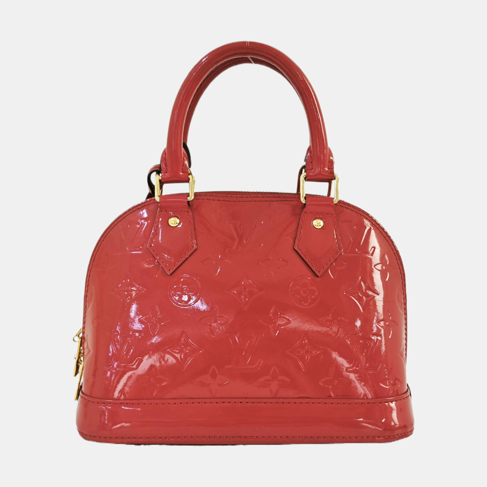 ALMA BB Patent Leather Red