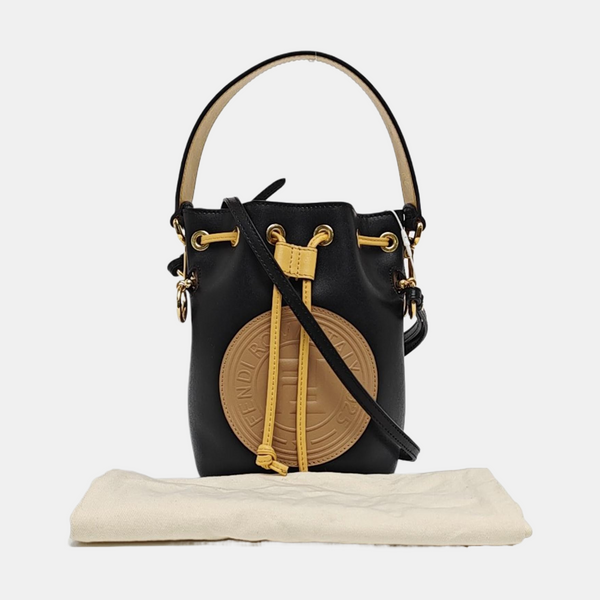 Mon Tresor Mini Calfskin Black