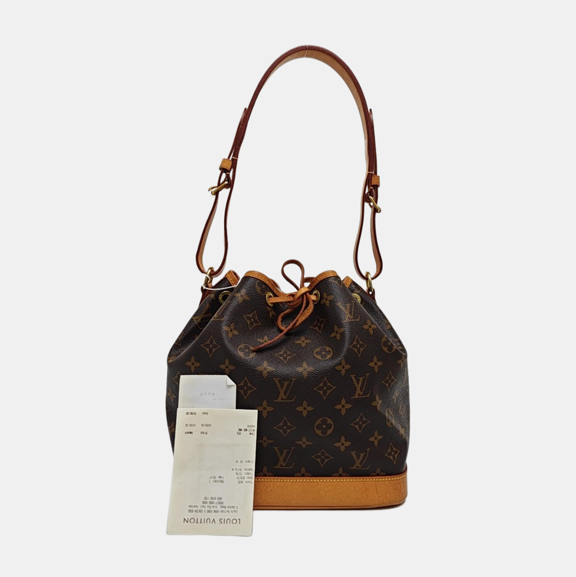 NÉONOÉ PM Monogram Coated Canvas Brown