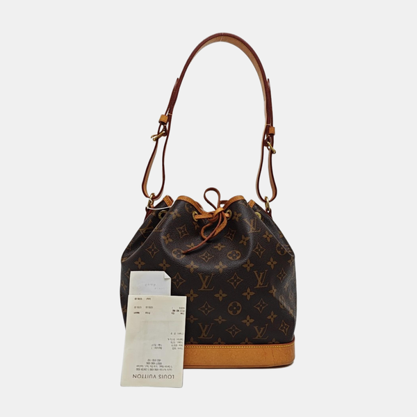 NÉONOÉ PM Monogram Coated Canvas Brown
