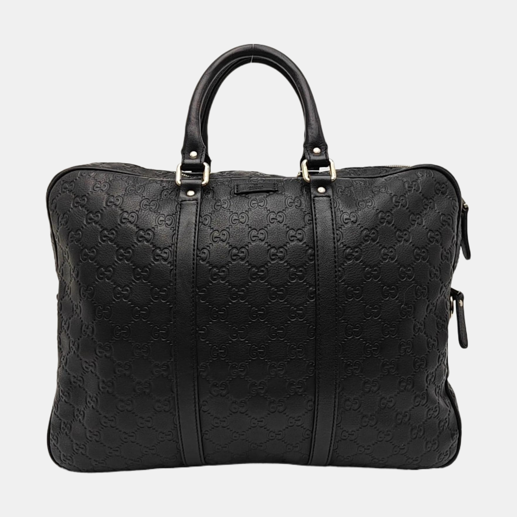 Signature Monogram Calfskin Black