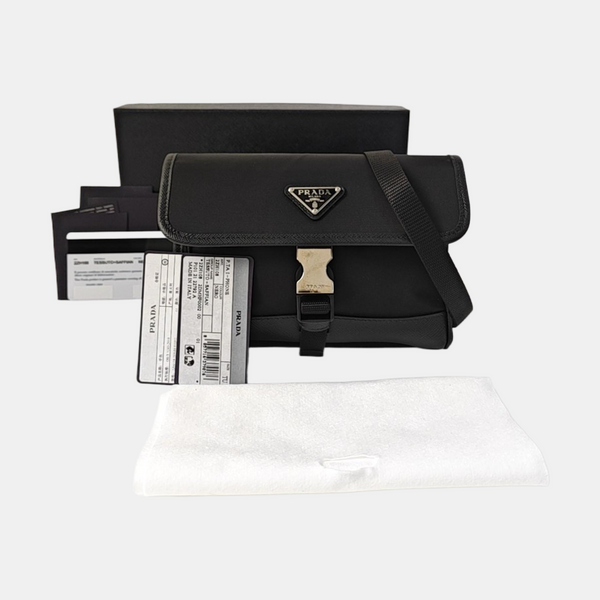 Fold Wallet Nylon Black
