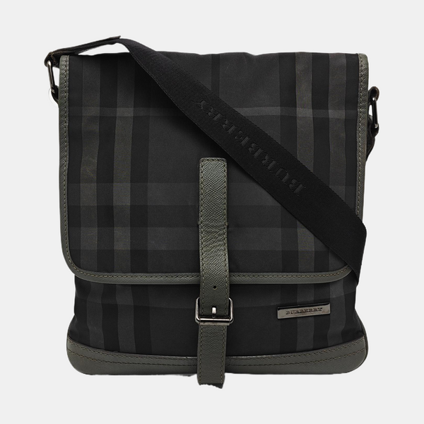 Fabric Shoulder Bag Gray