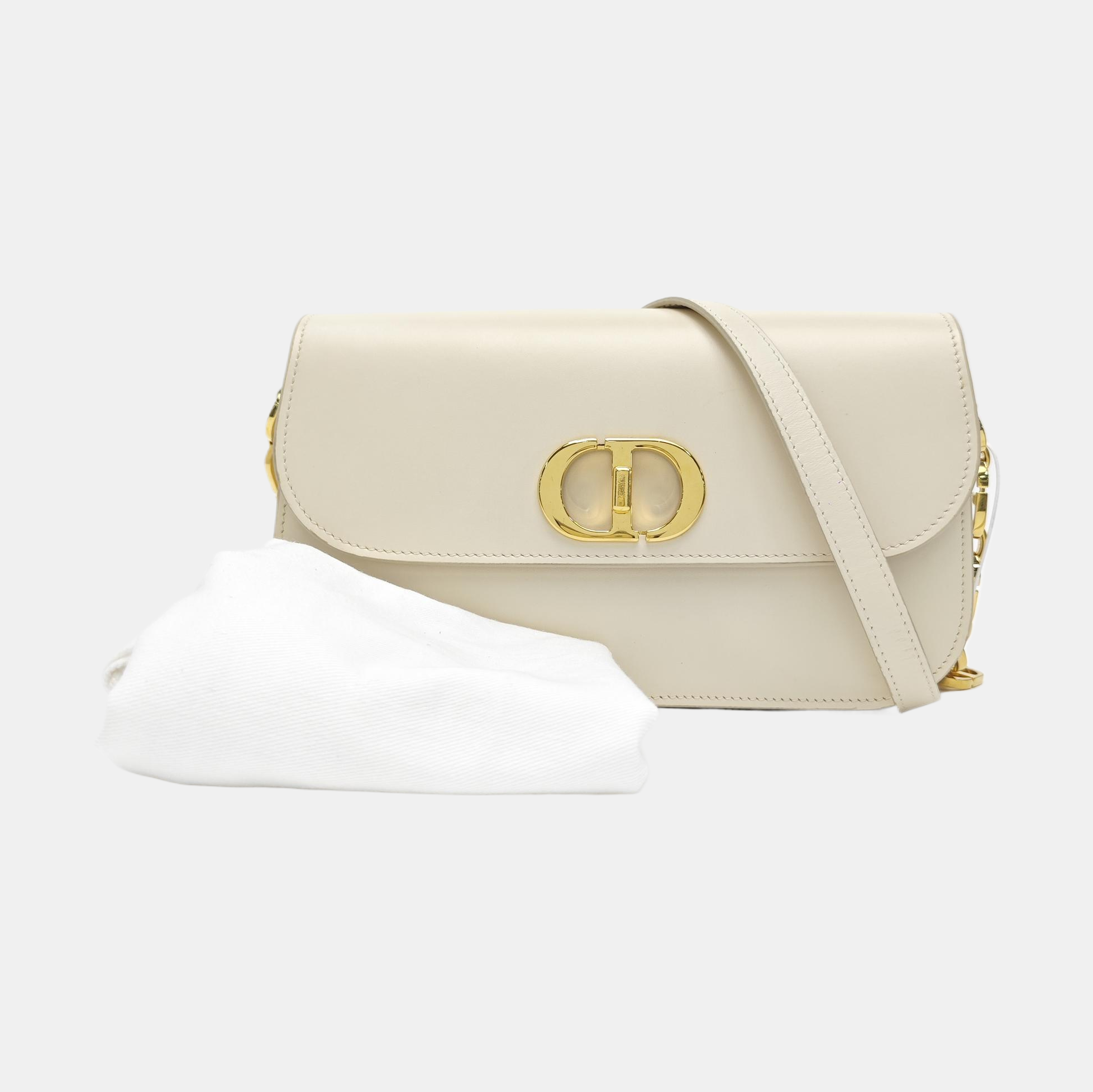 Bobby Medium Calfskin White