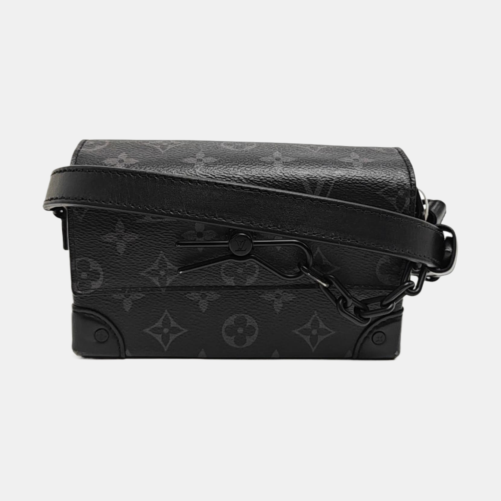 SOFT TRUNK Mini Monogram Calfskin Black