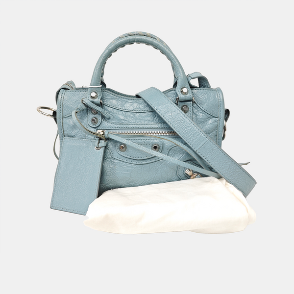Classic City Mini Lambskin Blue