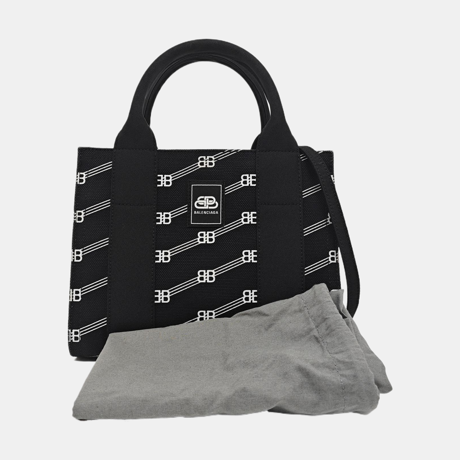 Canvas Shoulder Bag Black