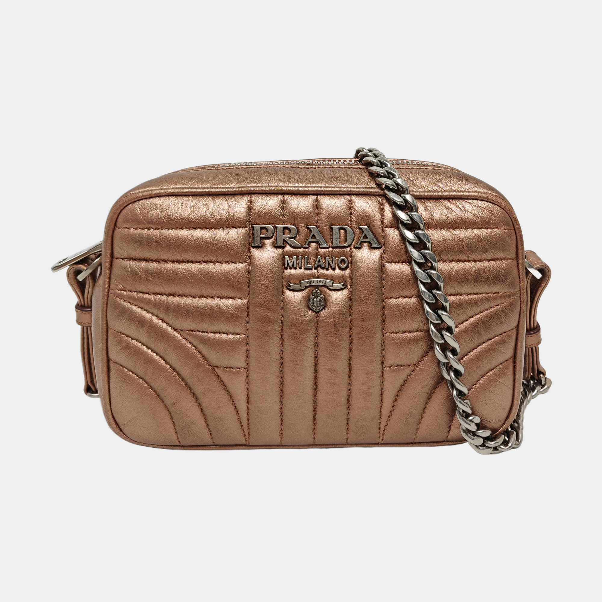 Diagramme Quilted Lambskin Gold