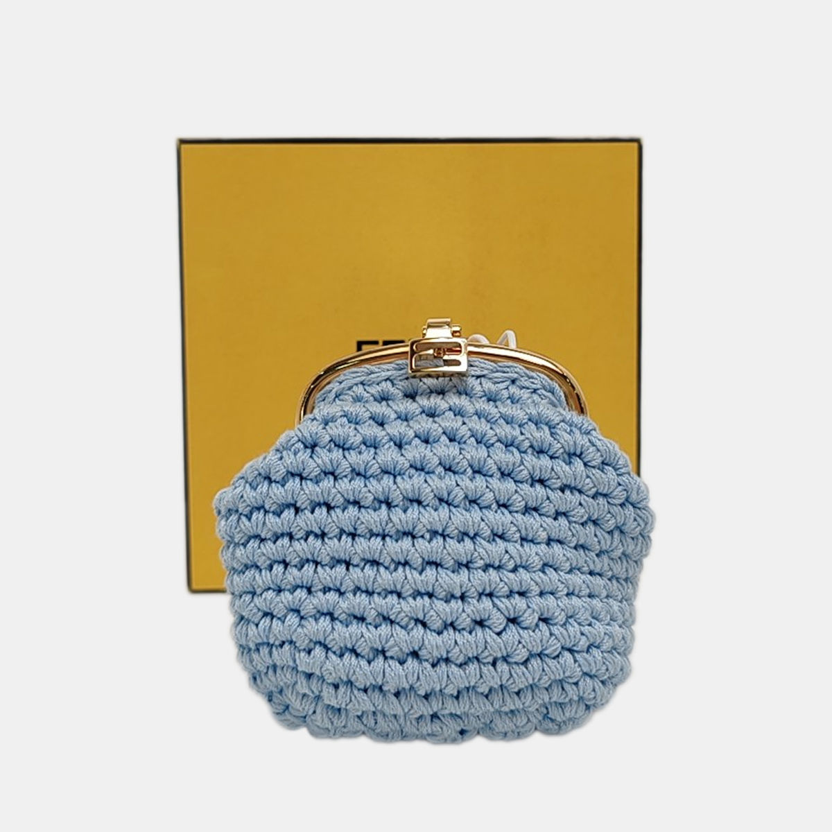 Fabric Clutch Blue
