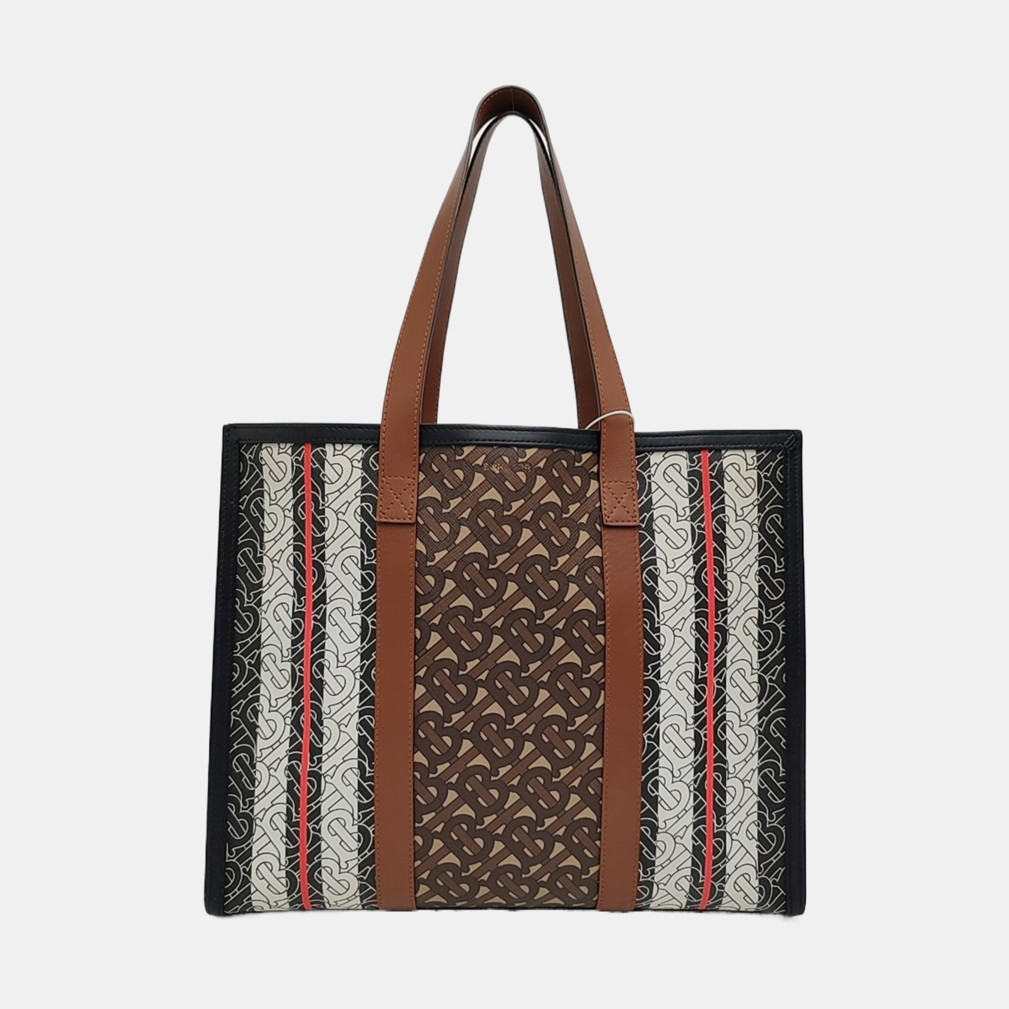MONOGRAM Small Coated Canvas Brown