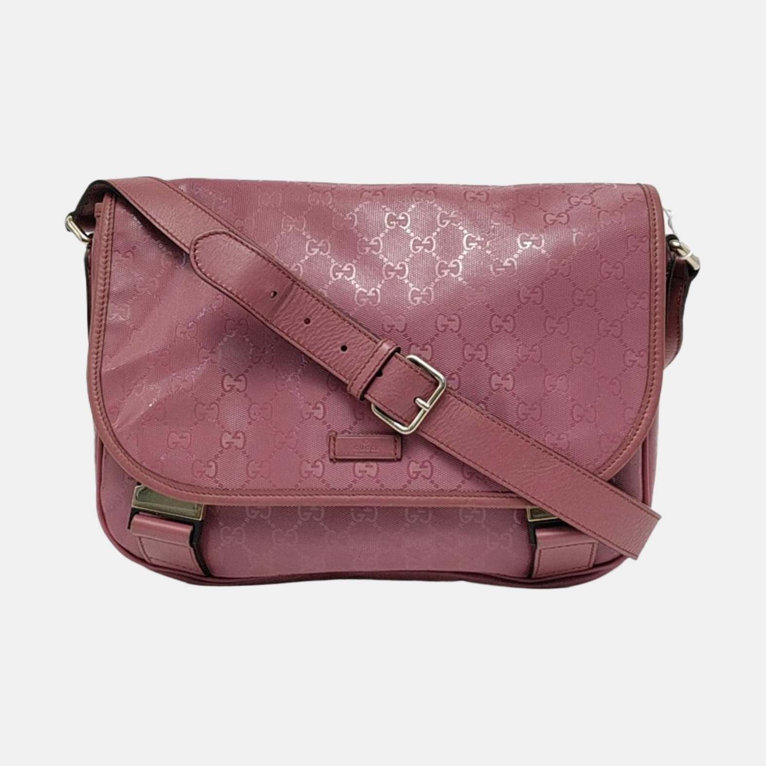 Monogram Coated Canvas Red