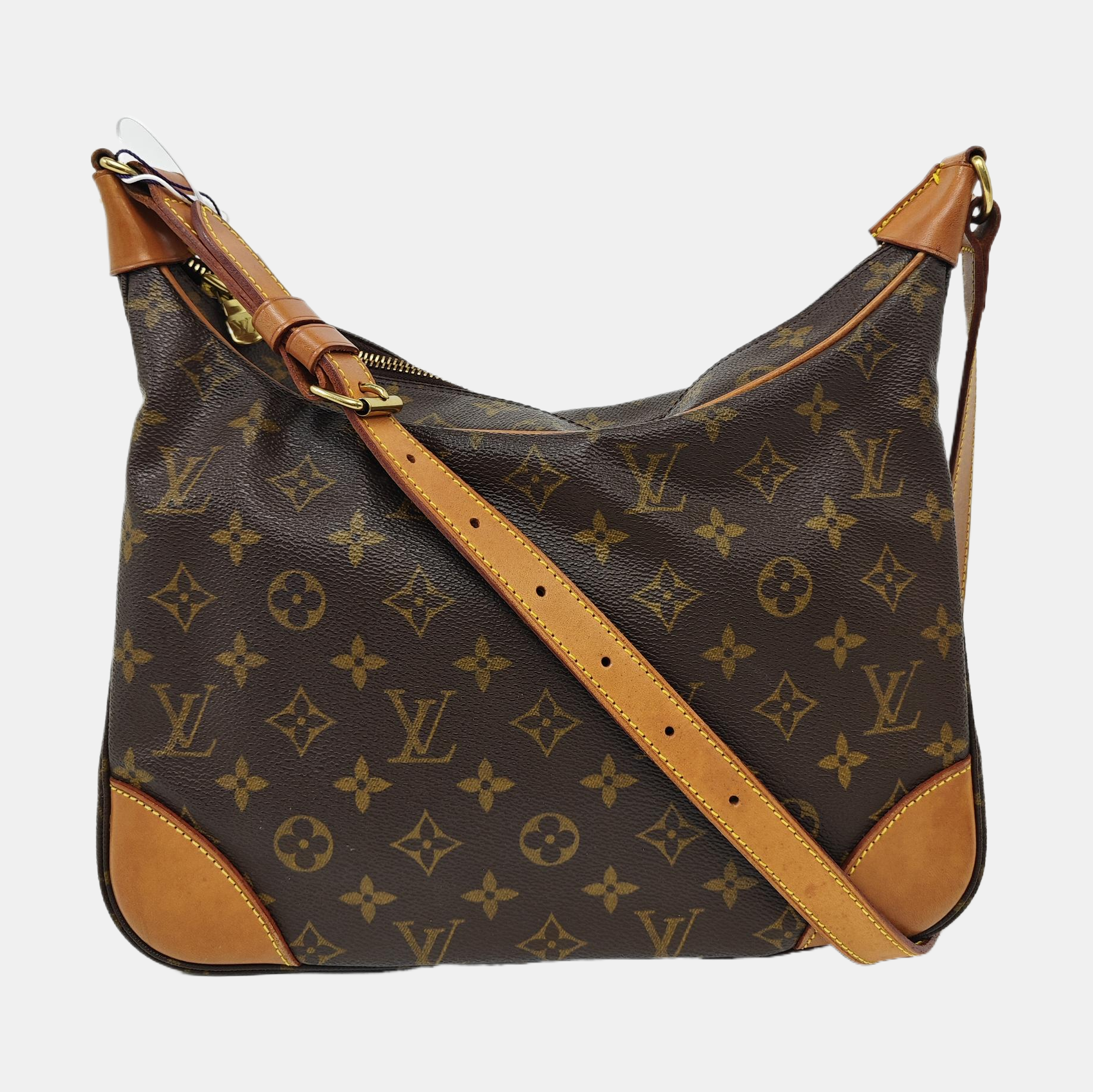 BOULOGNE Monogram Coated Canvas Brown