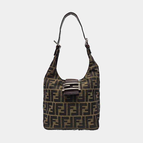 Canvas Shoulder Bag Brown