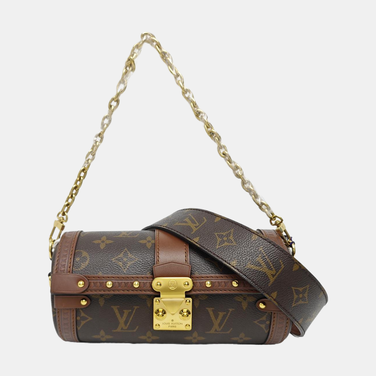 PAPILLON 19 Monogram Coated Canvas Brown