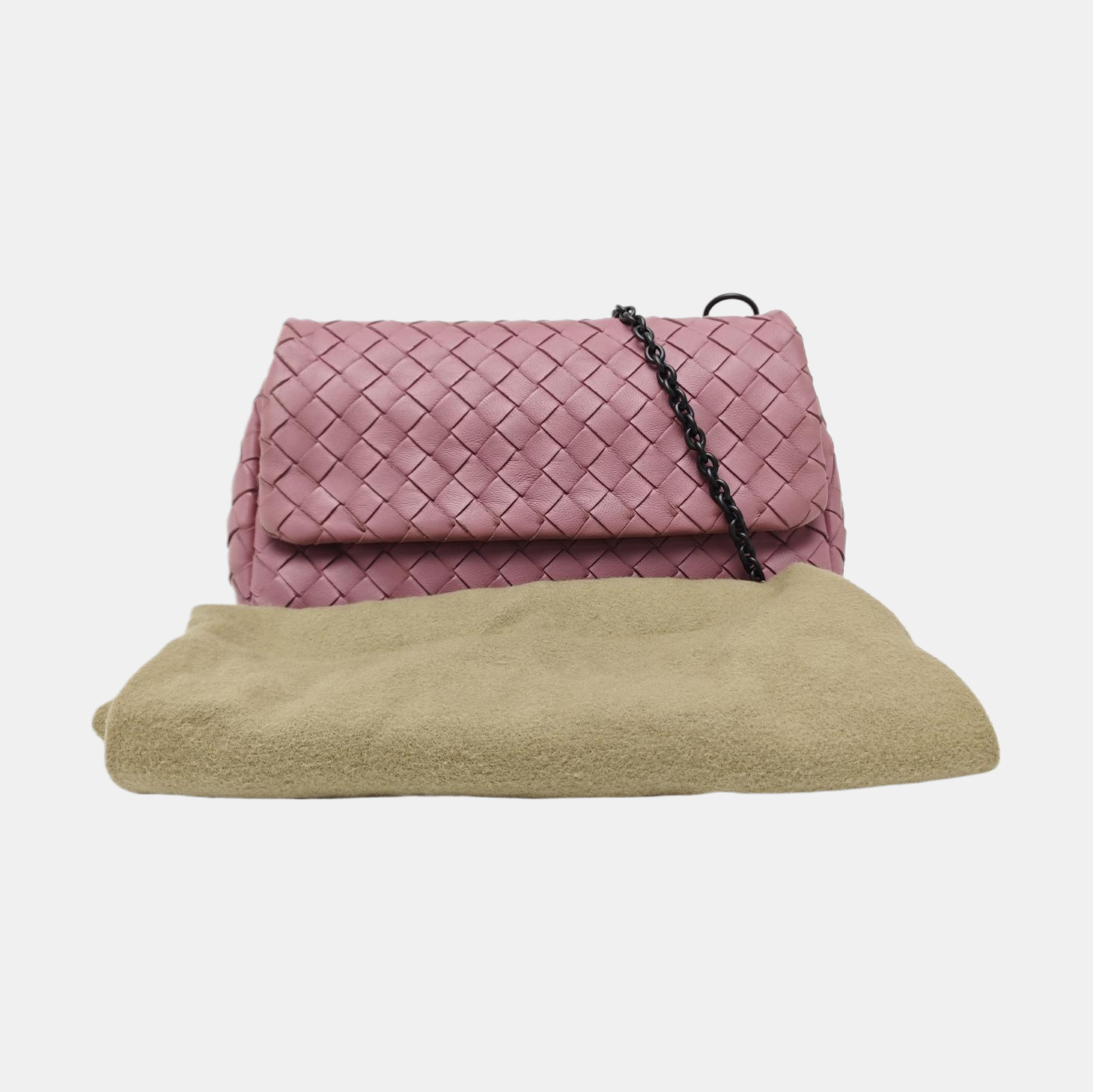 Lambskin Shoulder Bag Pink