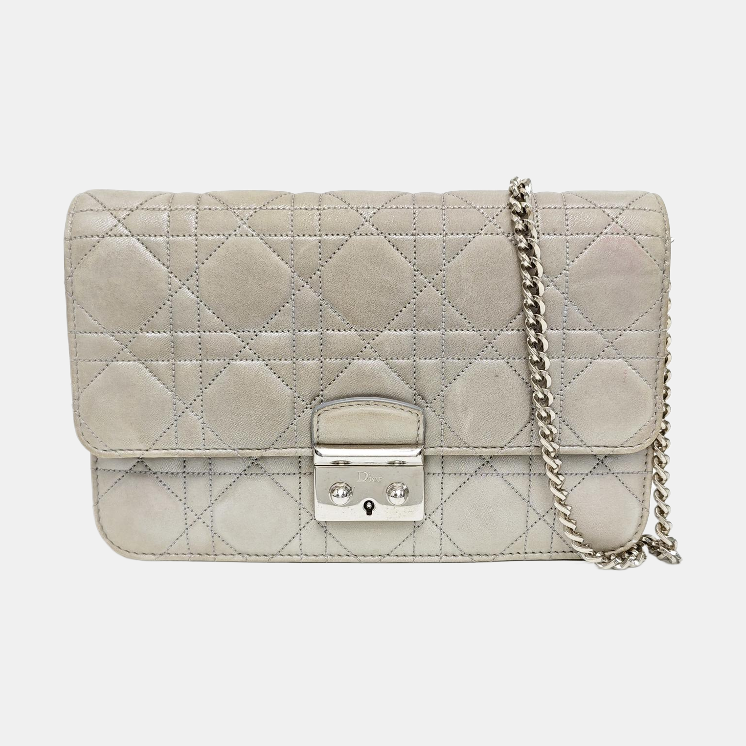 Rendez-Vous Cannage Calfskin Gray