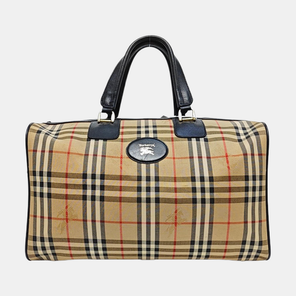 Canvas Top Handle Bag Beige