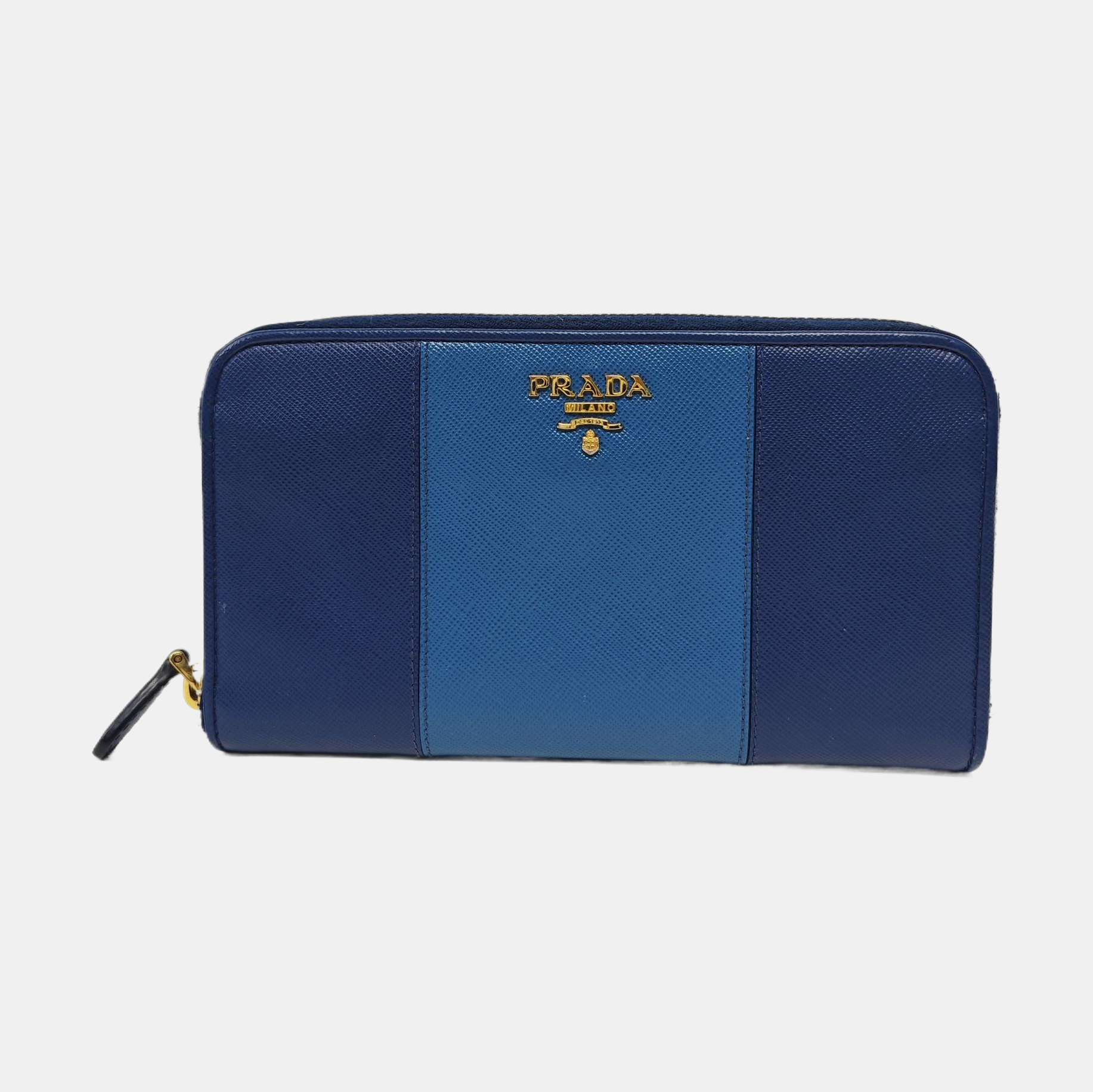 Calfskin Wallet Blue