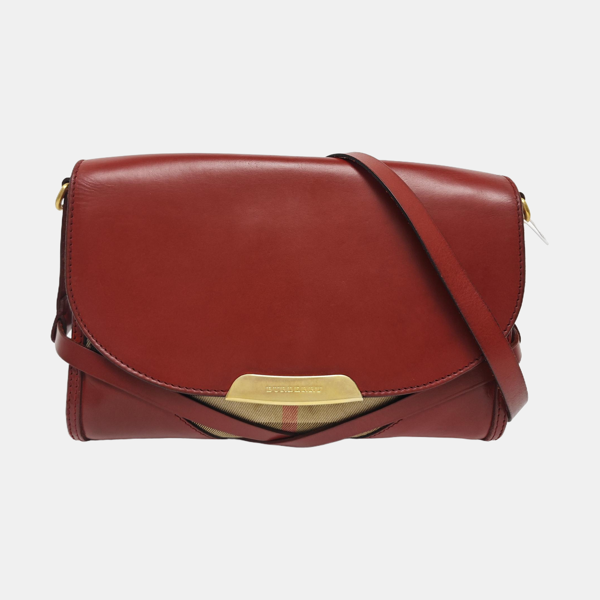 Abbott Medium Calfskin Red