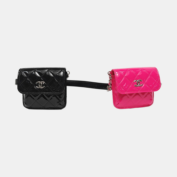 Quilted Patent Leather Multicolor