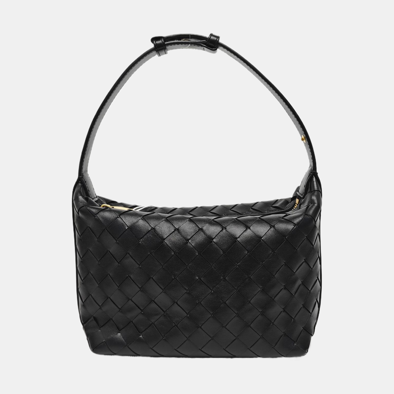 Calfskin Top Handle Bag Black