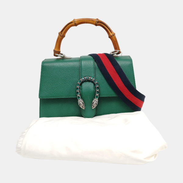 Dionysus Medium Calfskin Green