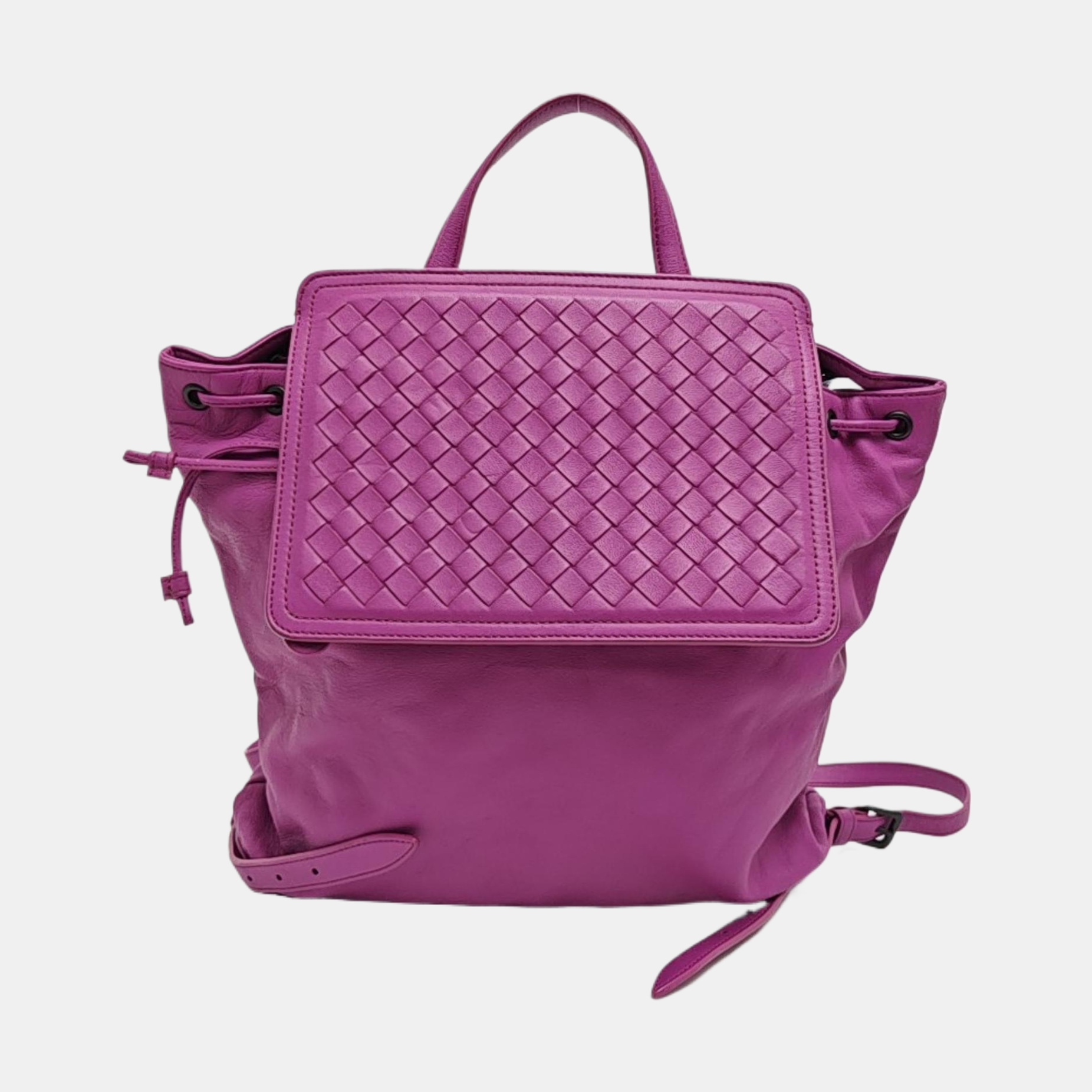 Calfskin Backpack Purple