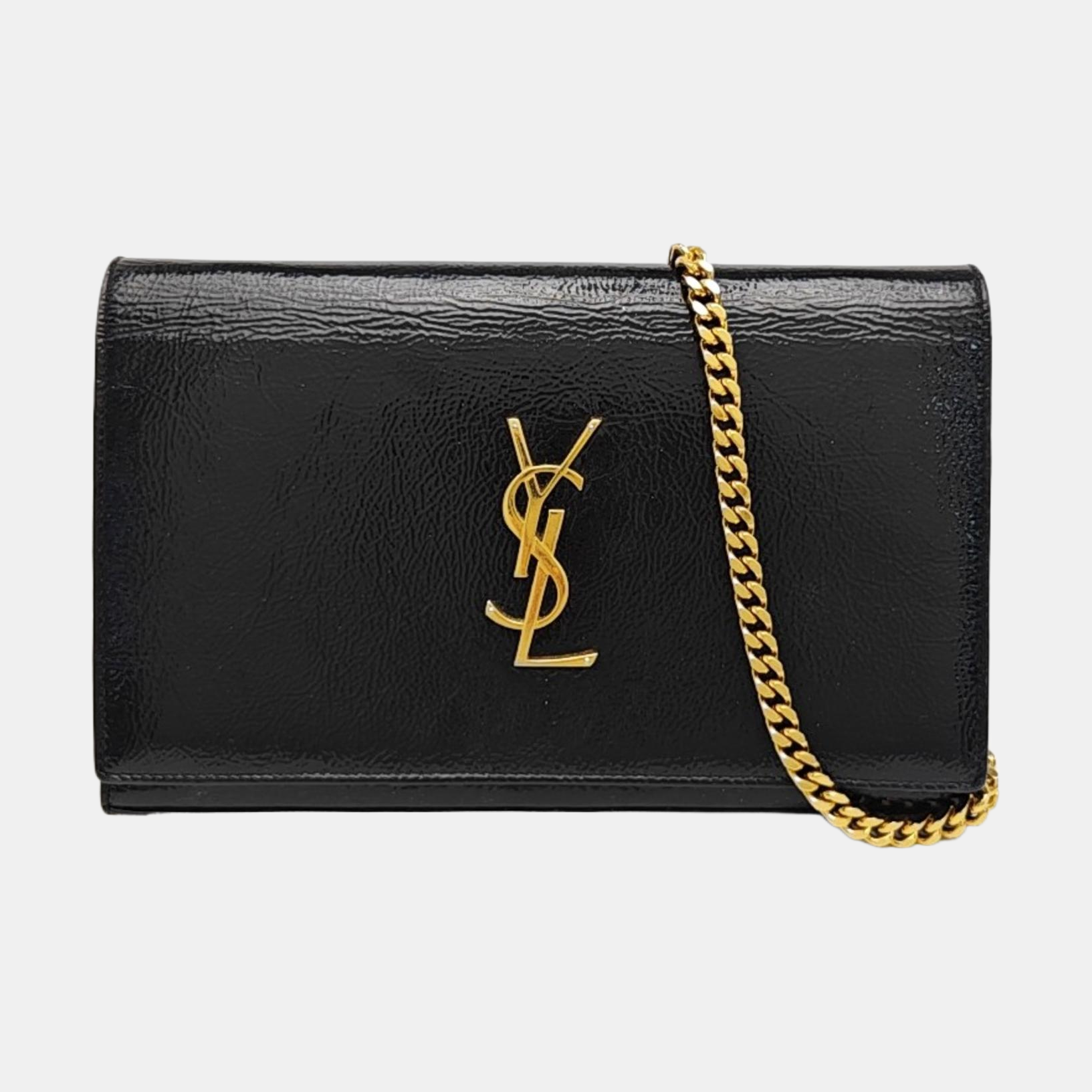 MONOGRAM Medium Calfskin Black