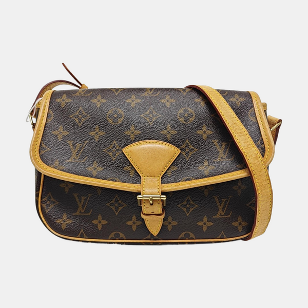 SAC GIBECIERE PM Monogram Coated Canvas Brown