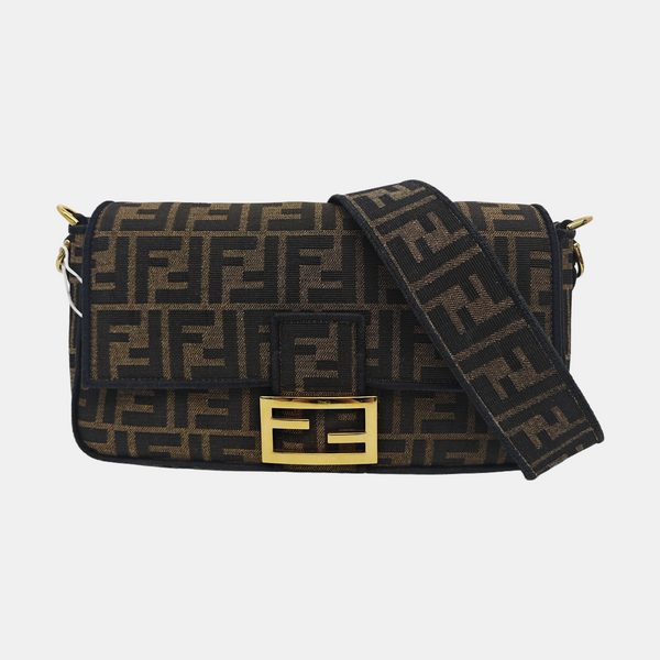 Baguette Medium Canvas Brown