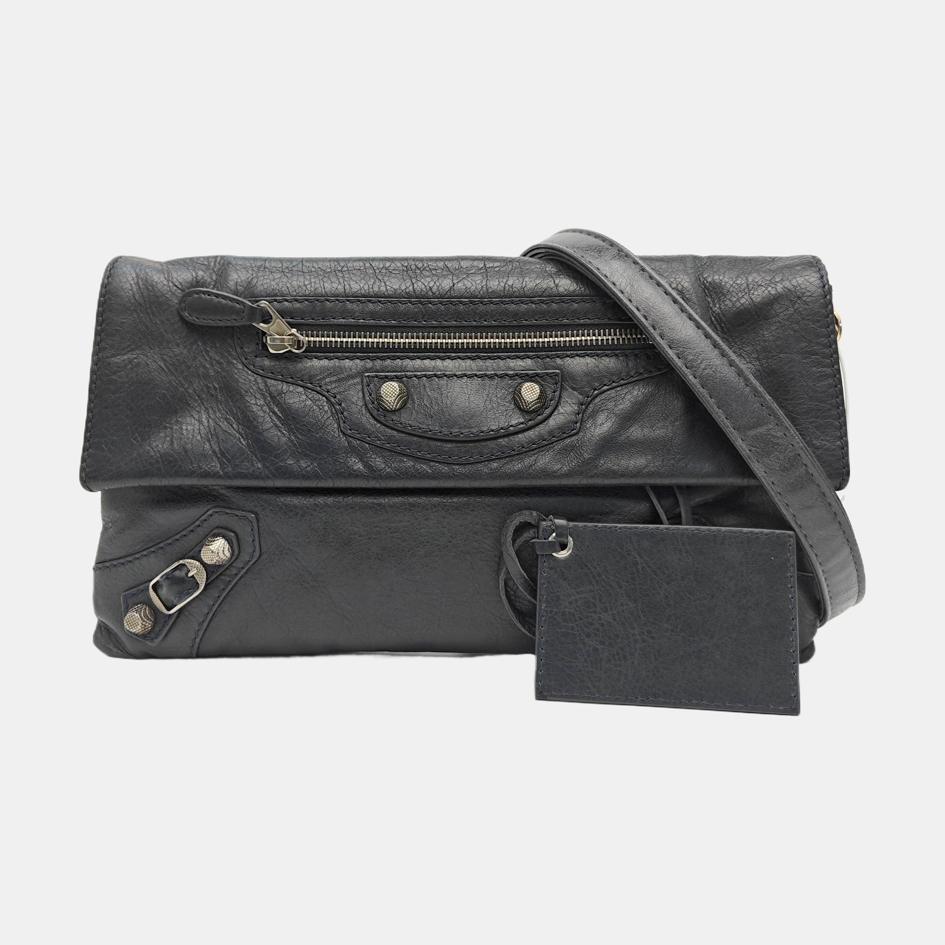 Classic City Small Lambskin Gray