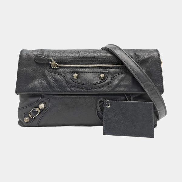 Classic City Small Lambskin Gray