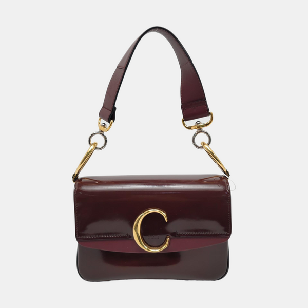Chloé C Small Calfskin Red
