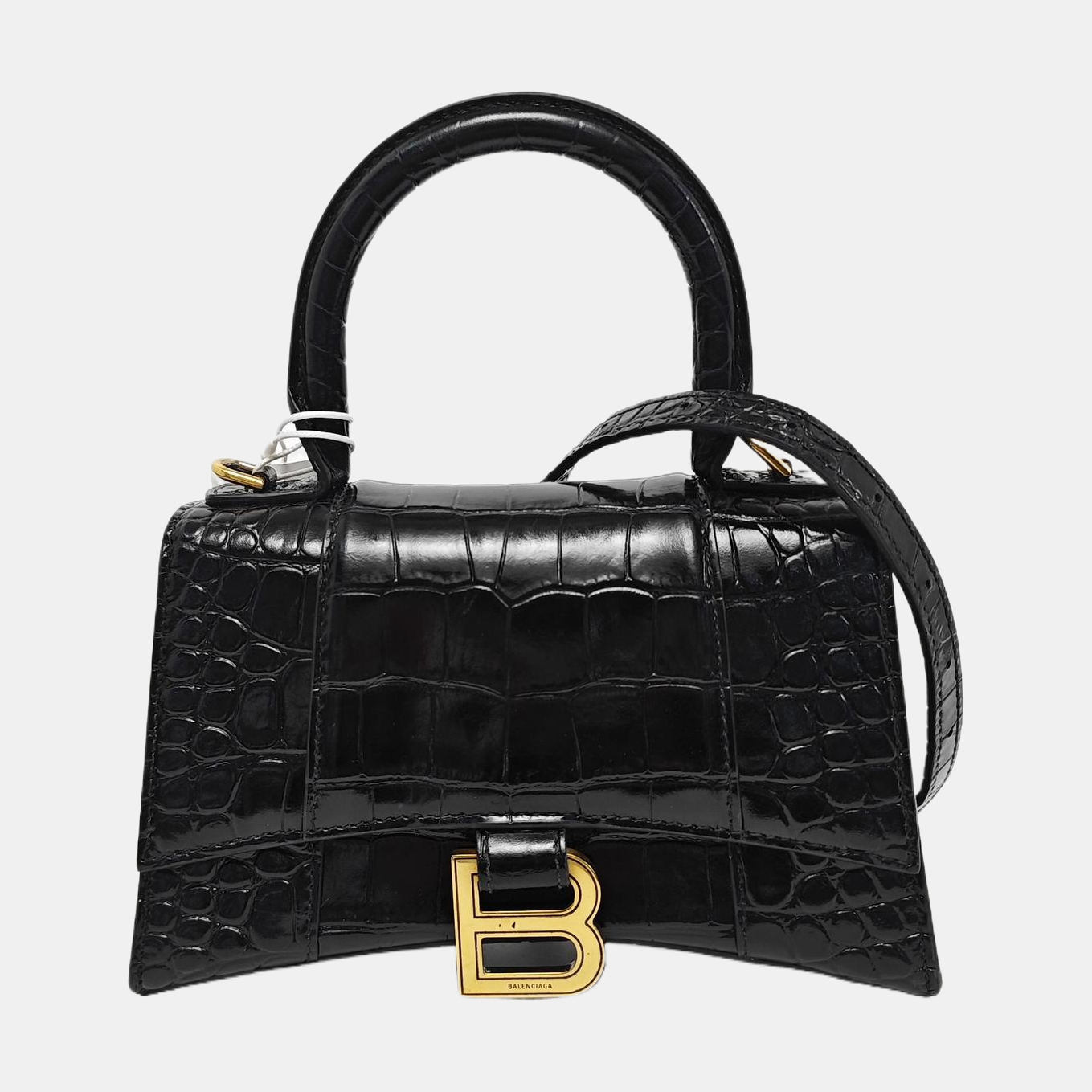 Hourglass XS Calfskin Black