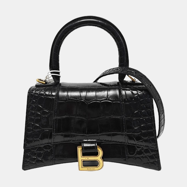 Hourglass XS Calfskin Black