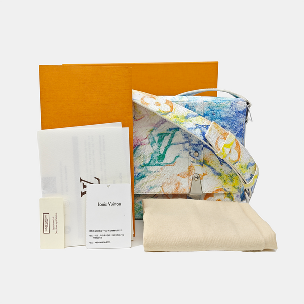 TRUNK PM Coated Canvas White