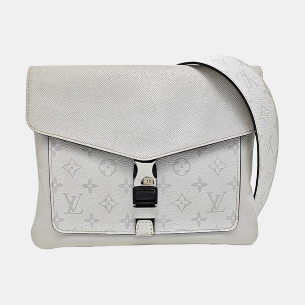 OUTDOOR Monogram Coated Canvas White
