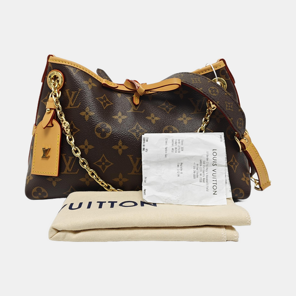 CARRYALL BB Monogram Coated Canvas Brown