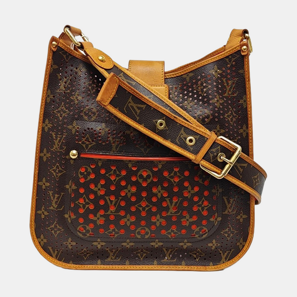 MUSETTE1 Monogram Coated Canvas Brown