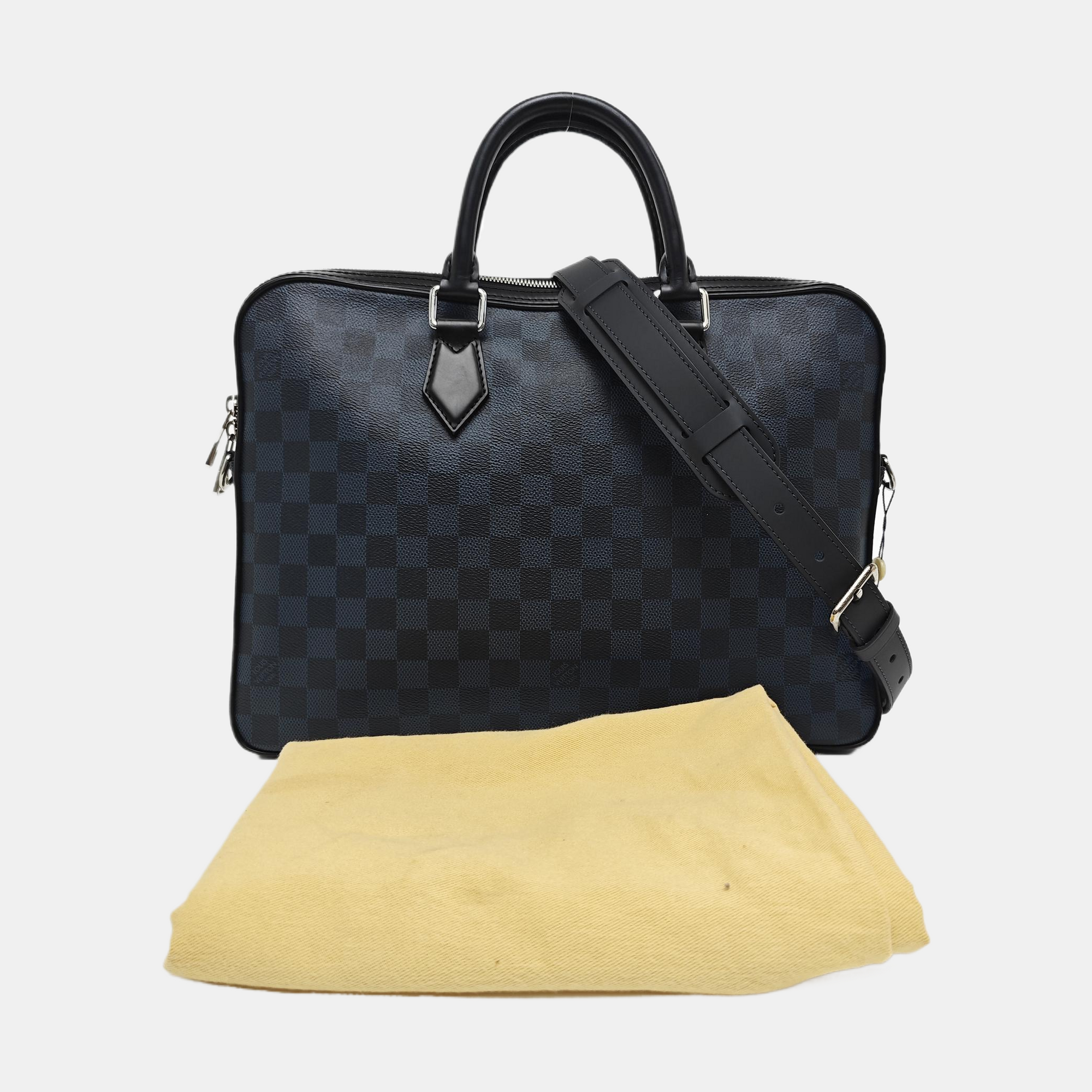 DANDY MM Damier Coated Canvas Blue
