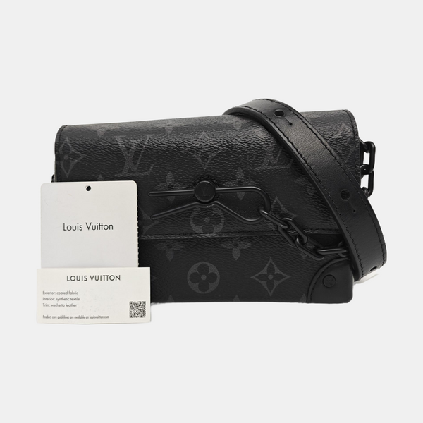 STEAMER Mini Monogram Coated Canvas Black
