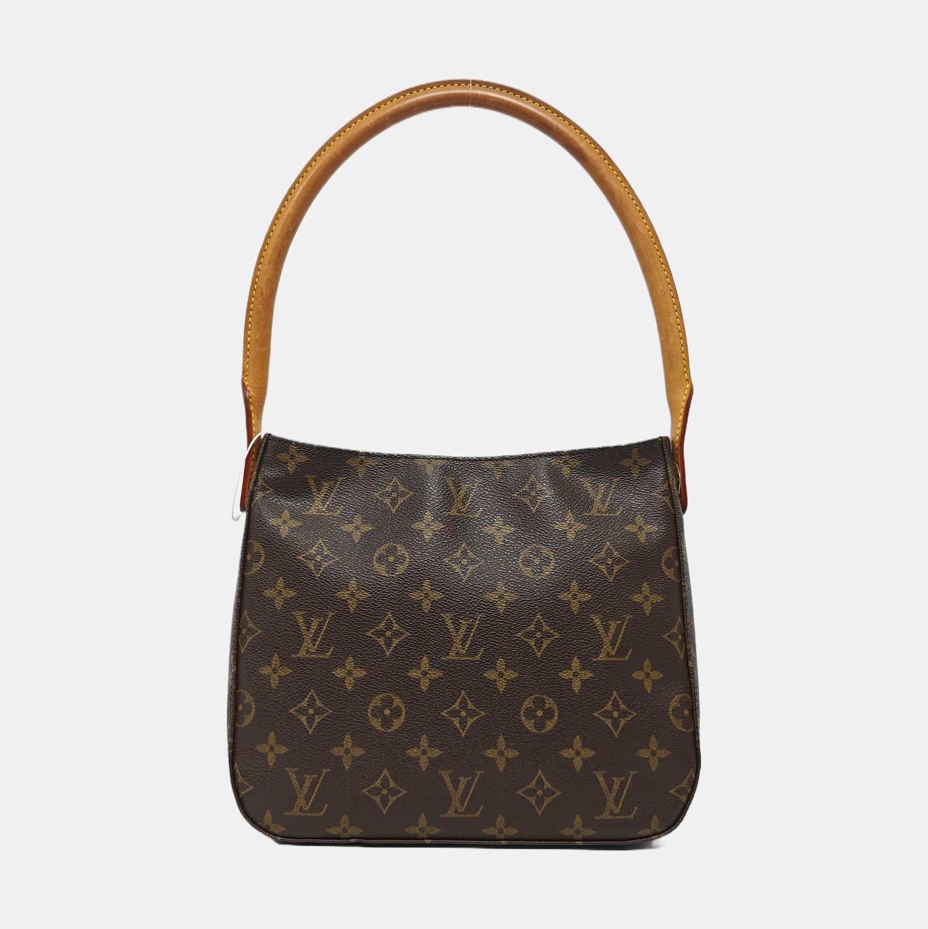 LOOPING MM Monogram Coated Canvas Brown
