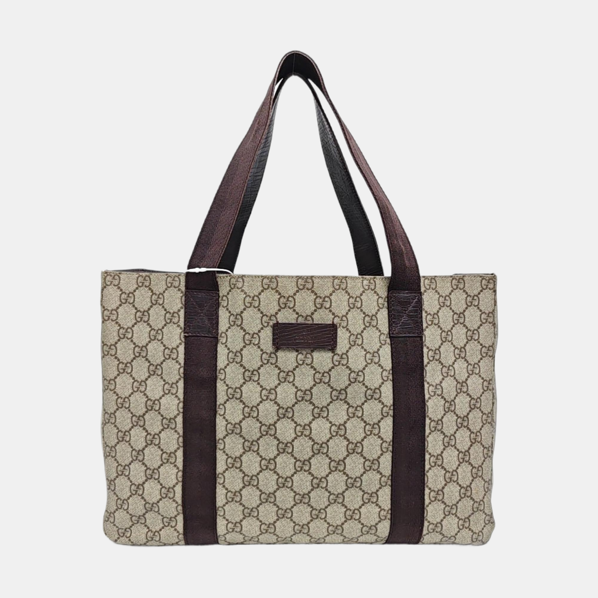GG Imprime Monogram Coated Canvas Beige