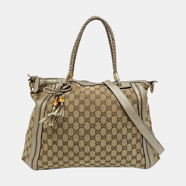 Bella Monogram Canvas Beige